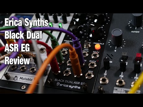 Erica Synths Black Dual ASR EG Analog Looping AD/ASR Envelope Eurorack Module image 3