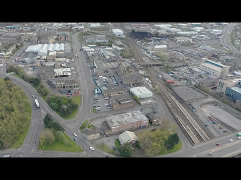 Bradford's proposed Northern Powerhouse Railway station in relation to the Interchange