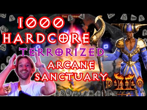 So Many HIGH RUNES: 1000 Terrorized Arcane Sanctuary Runs - Diablo 2 Resurrected