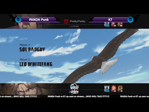 GGST - COM 1K Pot Bonus - PANDA Punk vs K7 [ STOP ALL ACTIVITIES AND WATCH THIS NOW ]