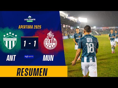 INTENSE DRAW AT THE PHENSATIVO STADIUM | Antigua GFC 1-1 Municipal | Full Summary