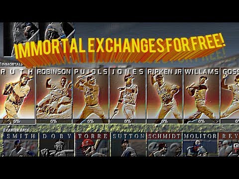 IMMORTAL EXCHANGES FOR FREE / MLB THE SHOW 18