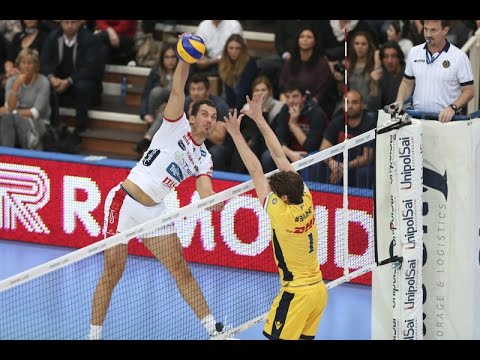 Highlights di Diatec Trentino-DHL Modena 3-2