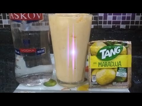 COMO FAZER BATIDA SUCO TANG MARACUJÁ
