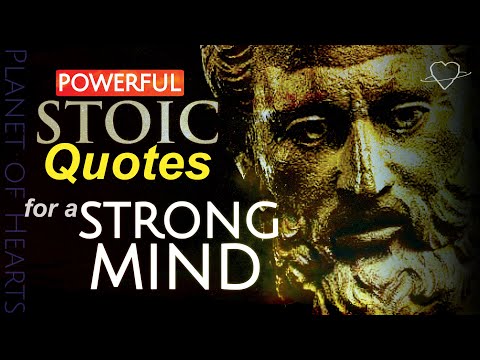 POWERFUL Stoic Quotes for a Strong Mind | STOICISM