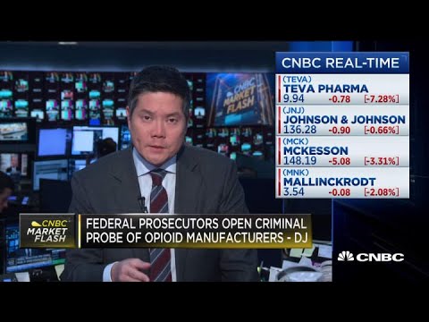 Federal prosecutors open criminal probe of opioid manufacturers: Reports