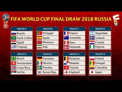 OFFICIAL FIFA World Cup 2018 Final Draw Result  ⚽ TICKETS & GUIDE TO THE FINALS IN RUSSIA Video