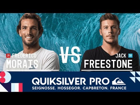 Frederico Morais vs. Jack Freestone - Round Two, Heat 6 - Quiksilver Pro France 2017