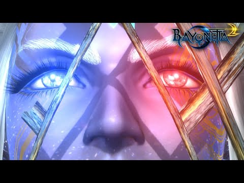 Bayonetta & Balder vs Loptr/Aesir Final Boss Fight / Bayonetta 2 All Ending Cutscenes