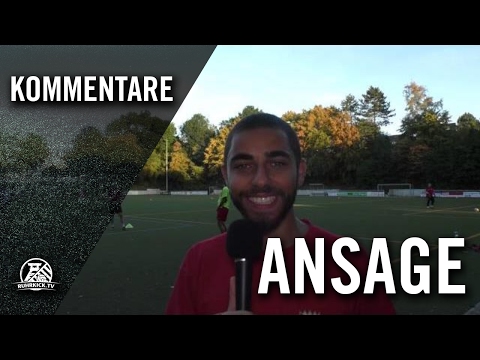 Ansage mit Samer Harkous (Rot-Weiss Stiepel) | RUHRKICK.TV
