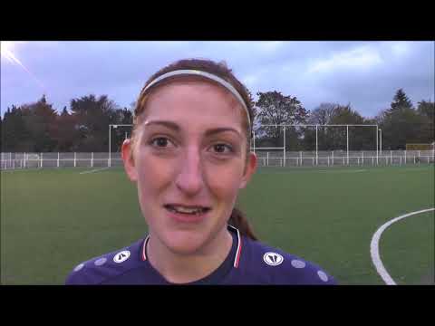 Manon Wallez après Kontich - Union Saint-Ghislain Tertre Hautrage Ladies le 04.11.2017