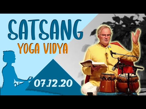 Satsang + Mantrasingen + Meditation mit Sukadev - Yoga Vidya live 07:00 Uhr - 07.12.2020