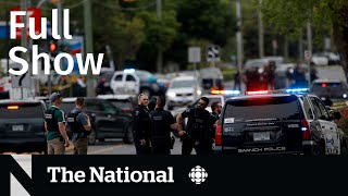 CBC News: The National | B.C. shootout hostage, R. Kelly sentenced, Putin opponents