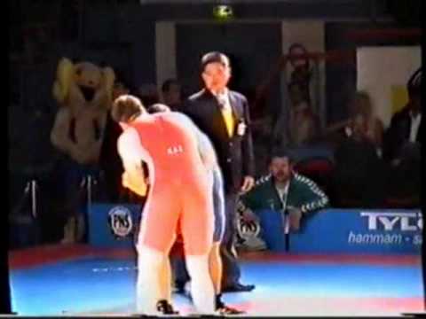 120 кг. За бронзу. Tsurtsumia - Mizgaitis (Ч.М. 2003)