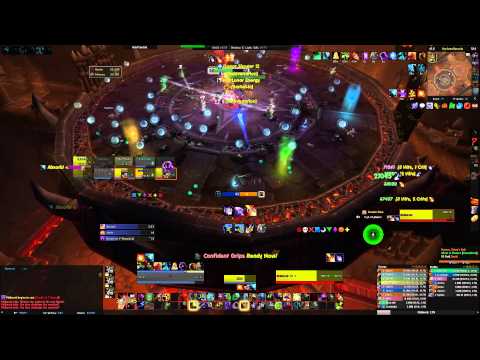 Rest in Pieces vs Malkorok 10 Man Heroic Mode - Balance Druid PoV