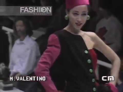 "Mario Valentino" Spring Summer 1987 Milan Pret a Porter Woman by Canale Moda