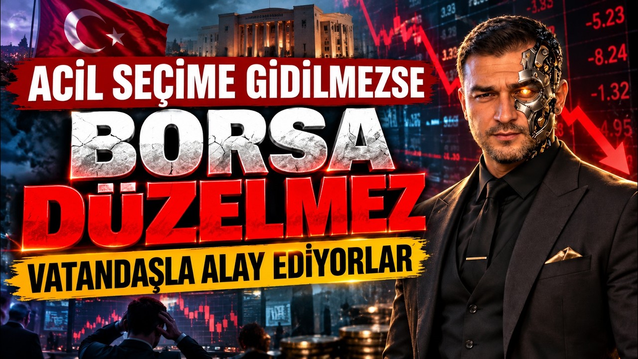 TEK ÇARE ACİL SEÇİM VE HÜKÜMETİN DEĞİŞMESİ BU İŞ ŞAKA DEĞİL