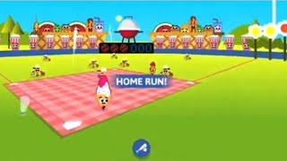 Hitting a home run off of every pitch google doodle baseball