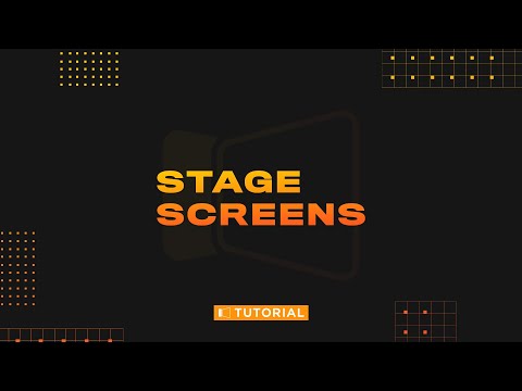 How To Create and Use Stage Screens in ProPresenter 7