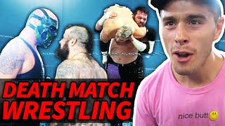 The Insane Sport of Death Match Wrestling