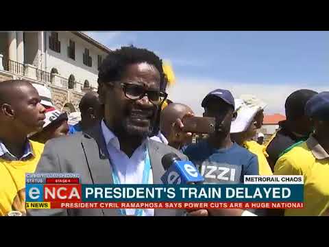 Prasa respond to Ramaphosa's train delay situation