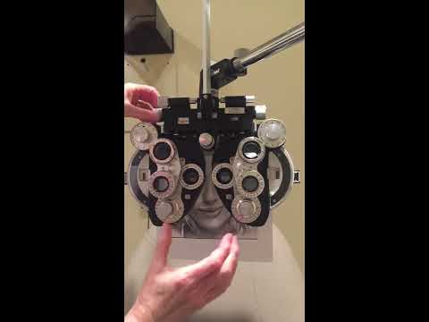 How to refract with a plus phoropter