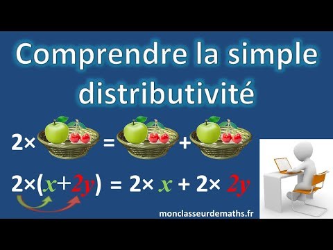 Comprendre la simple distributivité