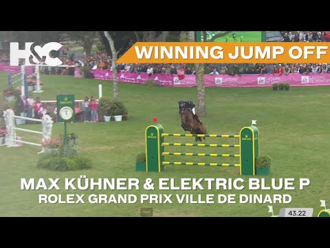 Max Kühner & Elektric Blue P's Winning Jump Off In The Rolex Grand Prix Ville de Dinard 2023