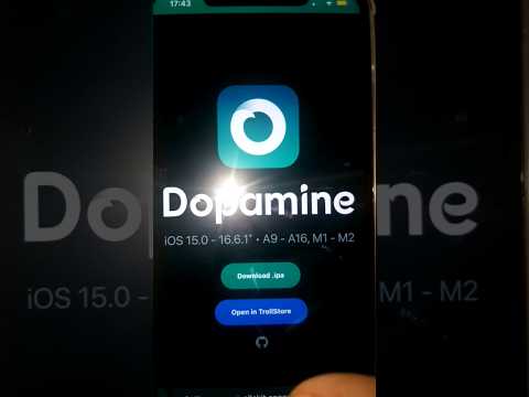 IOS 16 Jailbreak Dopamine IOS 16.0-16.5.1 and 15.0-15.4.1 #jailbreak #ios16 #dopamine