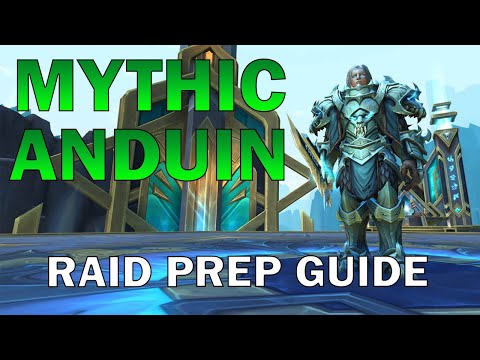 A Raid Leader's Guide to MYTHIC ANDUIN WRYNN | Mythic Sepulcher of the First Ones Raid Prep
