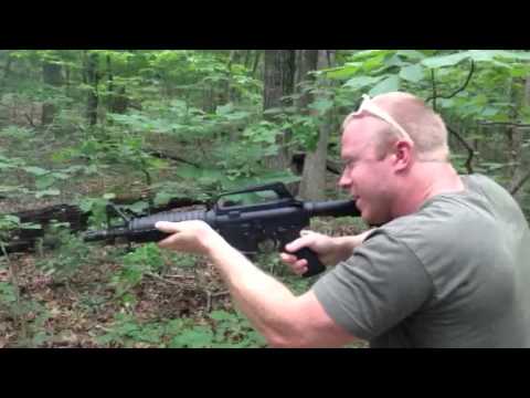 Colt 9mm AR-15 full auto