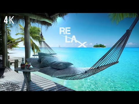 Beach Hammock Ambience: Relaxing Wave Sounds and Bird Sounds for Sleep and Stress Relief