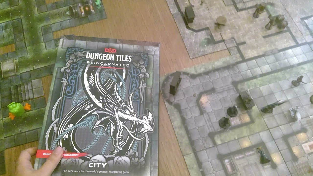 D&D REINCARNATED TILES - Sewer Map Ideas using only the City Set (5e)!