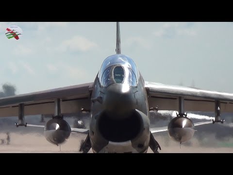 A-7 Corsair Arrival And Departure At Fairford 2014