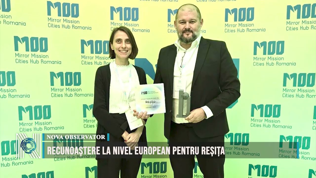 Recunoaștere la nivel European pentru Reșița