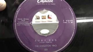 The Kingston trio: Ruby red. (1958).