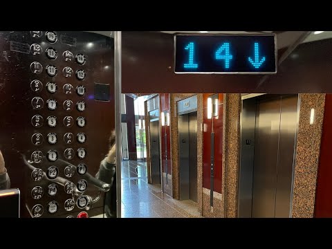 FAST Montgomery Traction Elevators @ Wells Fargo Tower - Colorado Springs, CO.