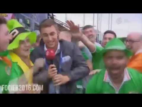 Best of Irish fans at Euro 2016 | compilation | funny moments