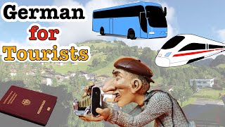 Bus & Train Phrases - German for Tourists: Lesson #8
