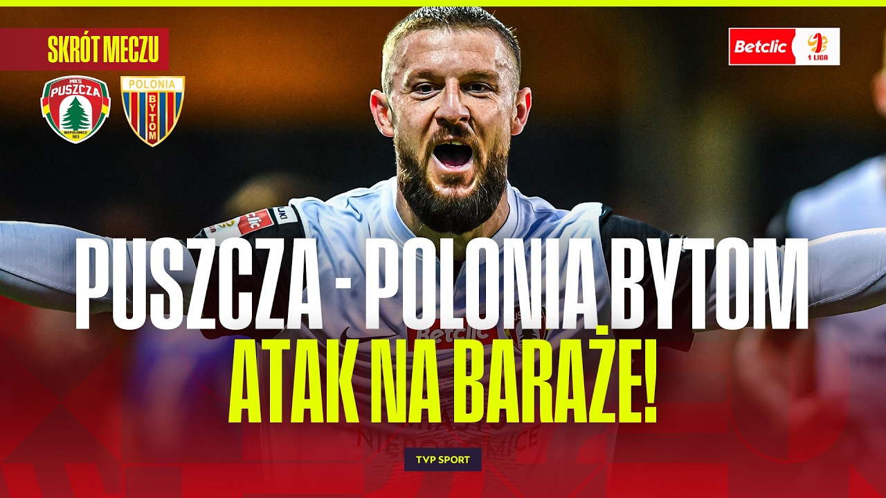 Puszcza Niepołomice vs Polonia Bytom Highlights