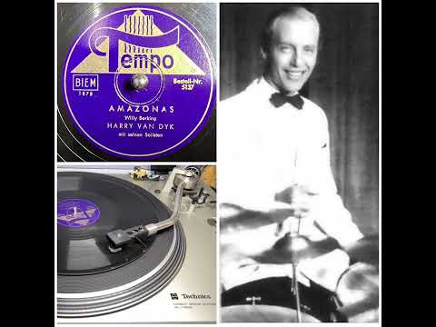 Harry van Dyk (Dijk) mit seinen Solisten: Amazonas, 1942 (Tempo 5137) - Technics SL 1300