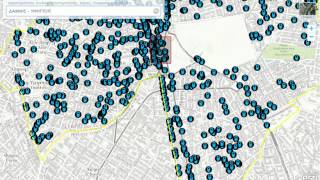 ArcGIS JS API -custom app search compamies on map