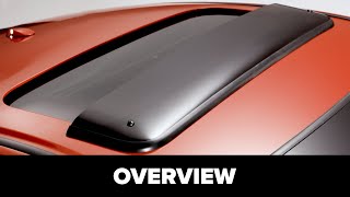 WeatherTech Sunroof Wind Deflector: One Minute Overview