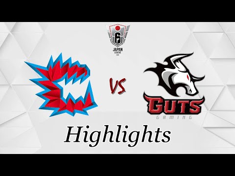 【スマートな立ち回り】CAG vs GUTS Gaming | Rainbow Six Japan League 2021 ハイライト【R6S/レインボーシックス シージ】