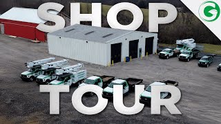 MULTI-MILLION Dollar Tree Service SHOP TOUR!