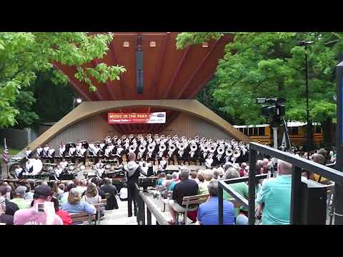 Phantom Regiment plays Amazing Grace at Music in the Park 2018