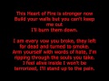 Heart of Fire by Black Veil Brides [FULL LYRICS ...