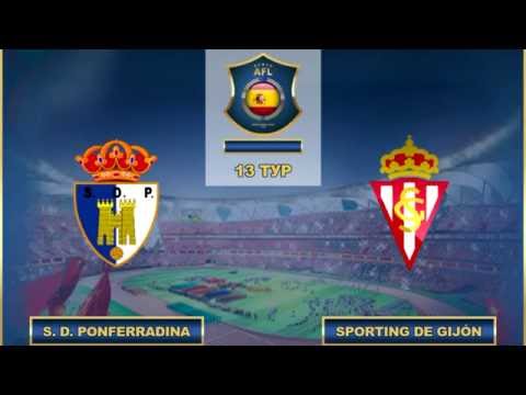 AFL16.SD.13 ТУР.S .D. Ponferradina - Sporting de Gijón
