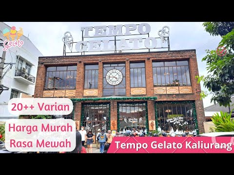 Gelato MURAH Rasa MEWAH || Tempo Gelato Kaliurang Yogyakarta