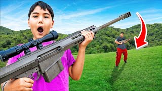 It's a Beautiful Sniper Rifle But Can It Shoot Far?!